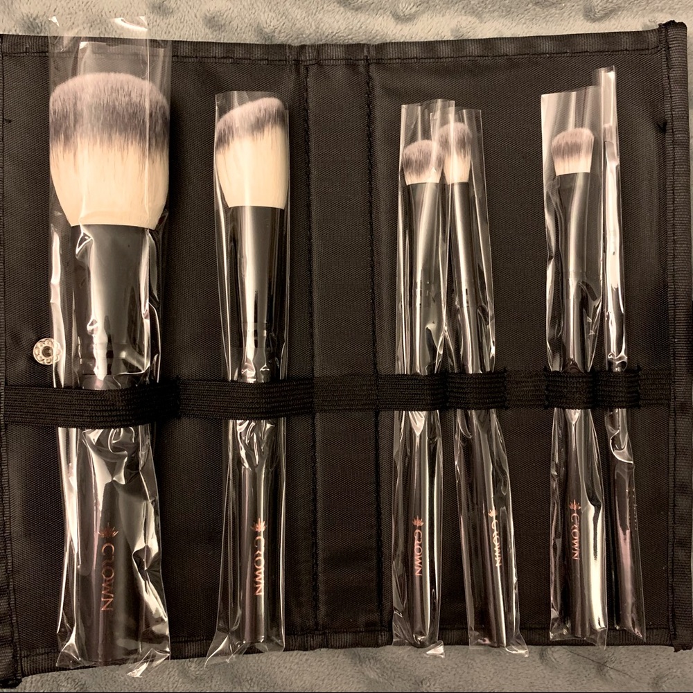 CROWN Pro Makeup Brush Set NIP - Picture 3 of 5